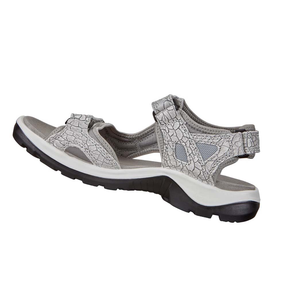 Women's Ecco Yucatan Sandals Silver | SG 198VRW